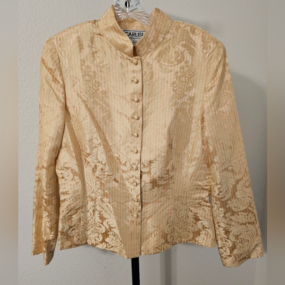 Carlisle 100% Silk Jacket  Sz 12